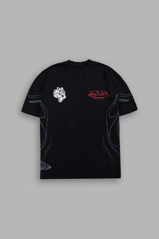Darc Nocturne "Side-By-Side" Series Premium Tee in Black
