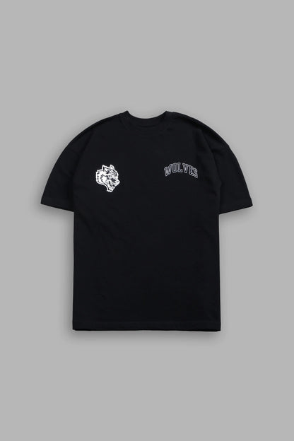 Kevin Premium Oversized Tee in Black