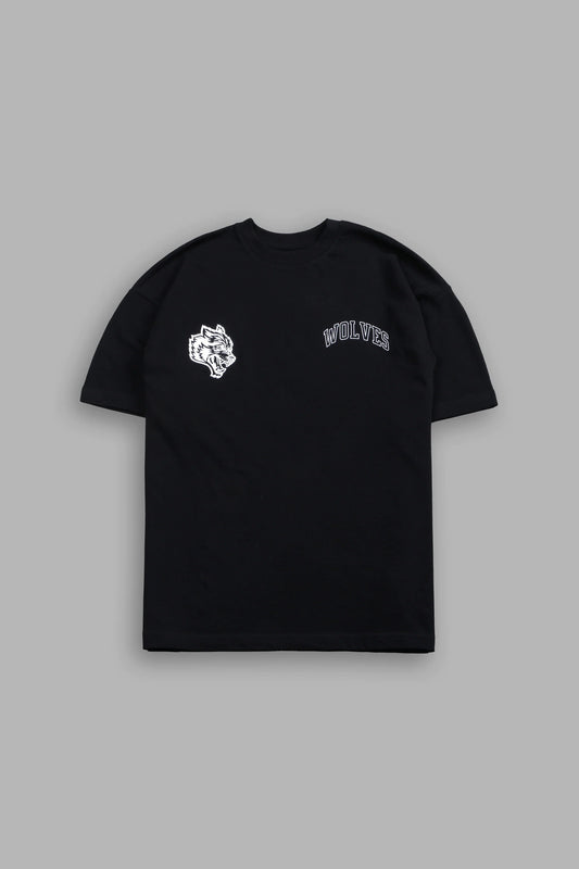 Kevin Premium Oversized Tee in Black