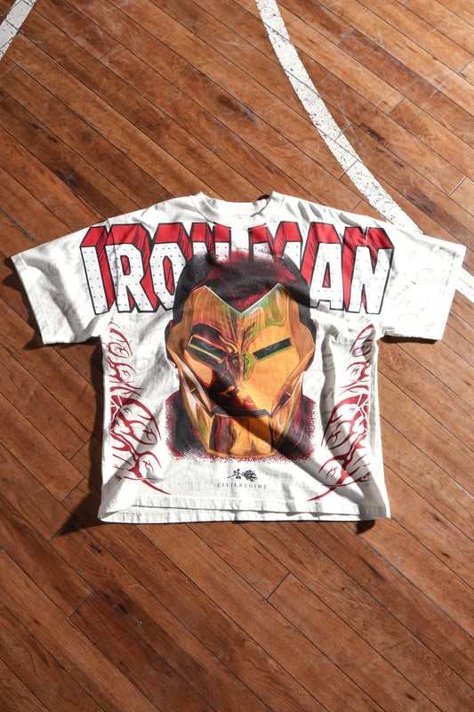 Iron Man Side By Side 199X Tee "Box Set" in Cream