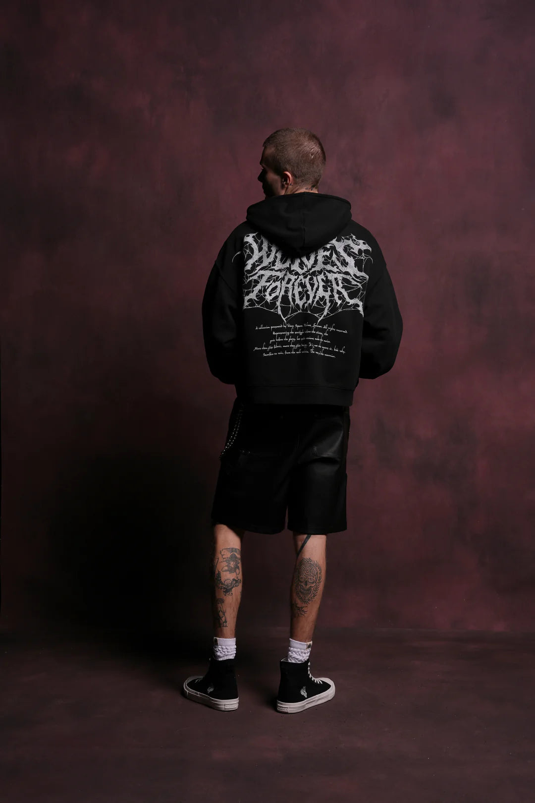 SPIDER HESH DARCO DOUBLE ZIP HOODIE