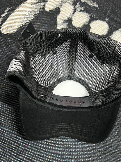 BLAZING ROSE TRUCKER HAT