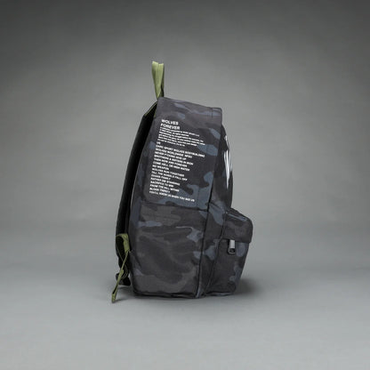 WOLVES EVERYDAY BACKPACK IN BLACK CAMO/OLIVE
