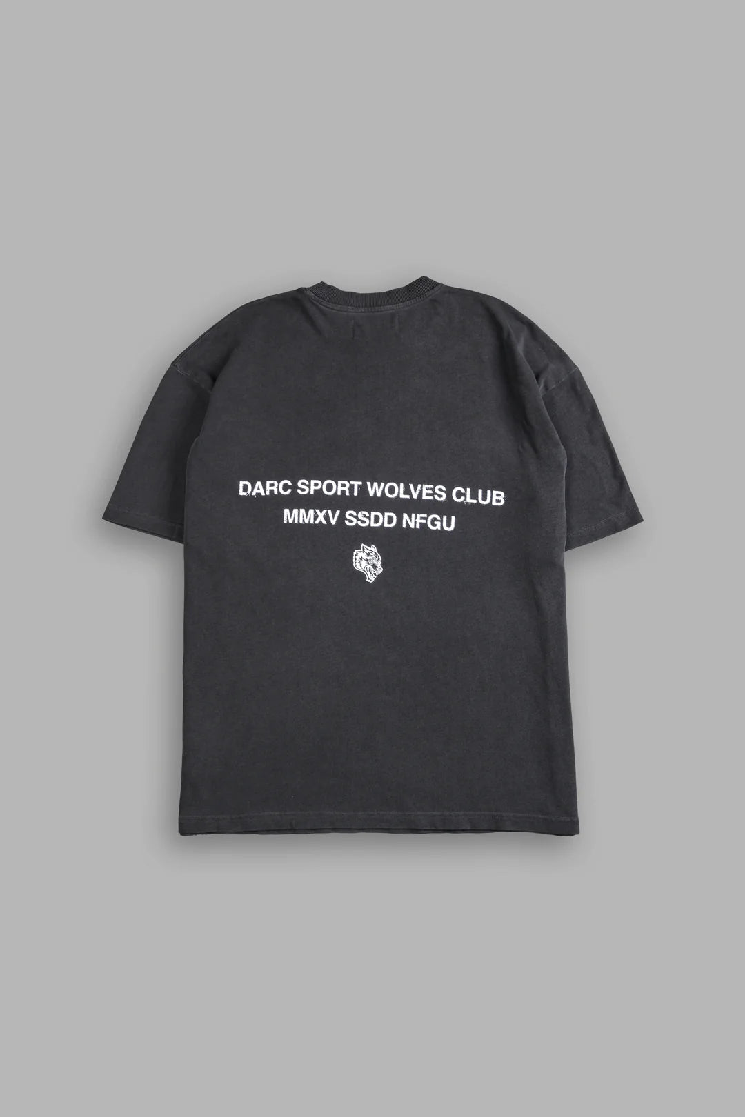 CORAZON SAGRADO "PREMIUM" OVERSIZED TEE IN WOLF GRAY