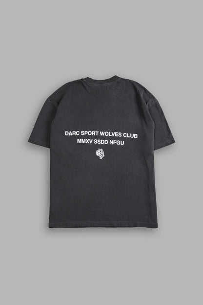 CORAZON SAGRADO "PREMIUM" OVERSIZED TEE IN WOLF GRAY