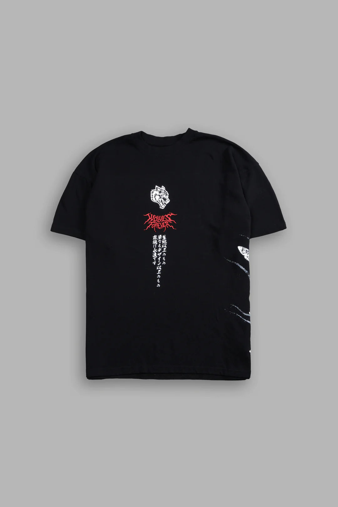 DARC SAMURAI "SIDE BY SIDE" SERIES PREMIUM TEE IN BLACK