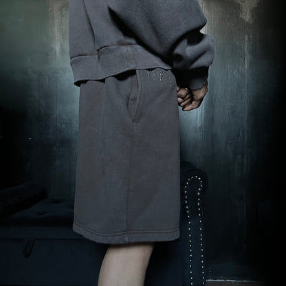 CONCRETE SIN BAGGY SHORTS IN SUN WASH BROWN