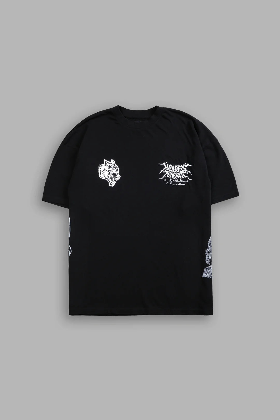 ITACHI UCHIHA SIDE BY SIDE SERIES PREMIUM TEE IN BLACK