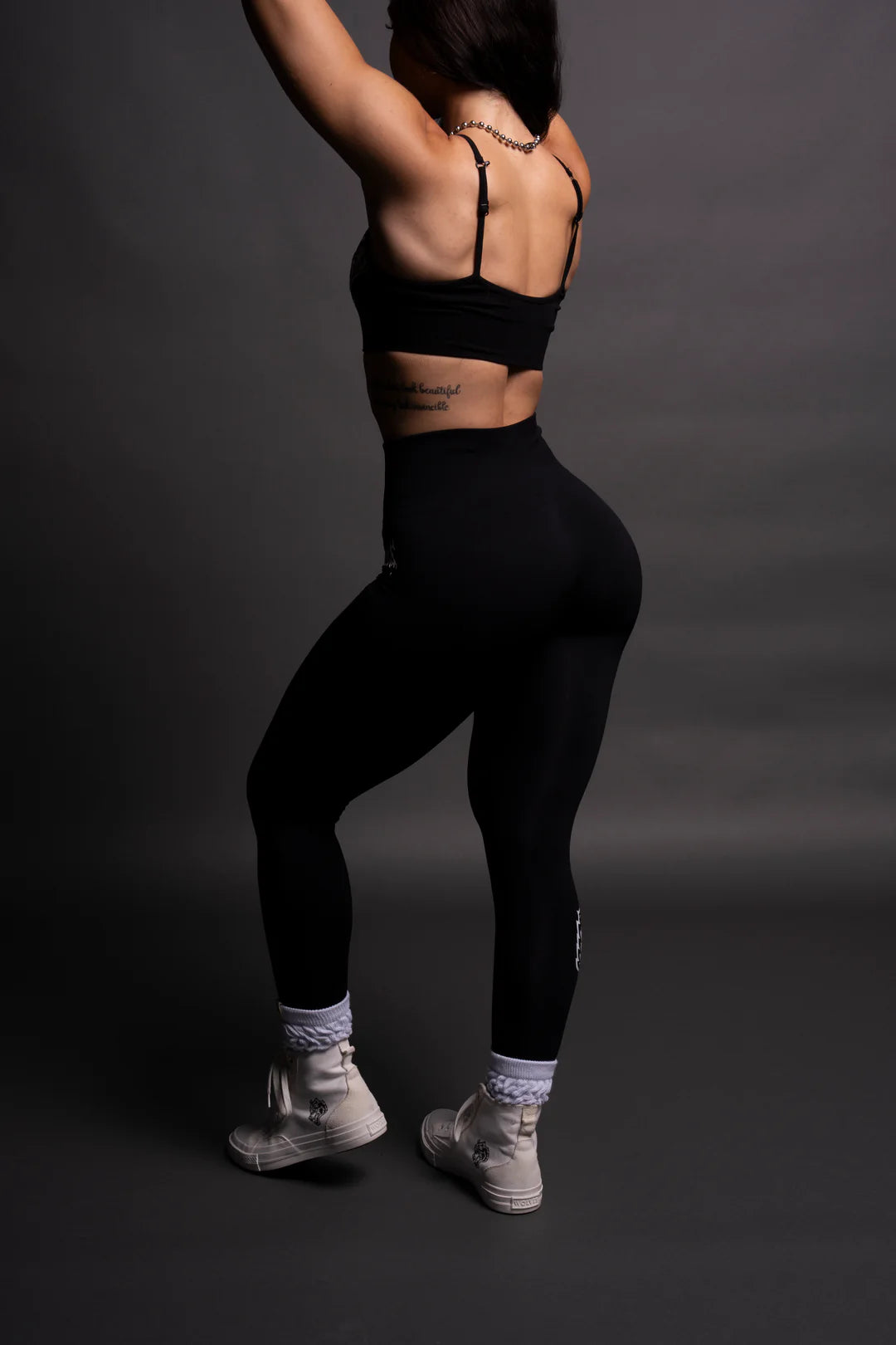 HESH EVERSON SEAMLESS LEGGINGS IN BLACK
