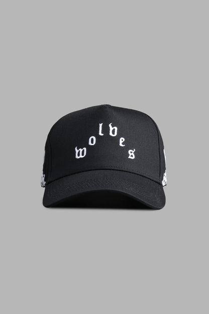 Surrounded Oni 5 Panel Hat in Black