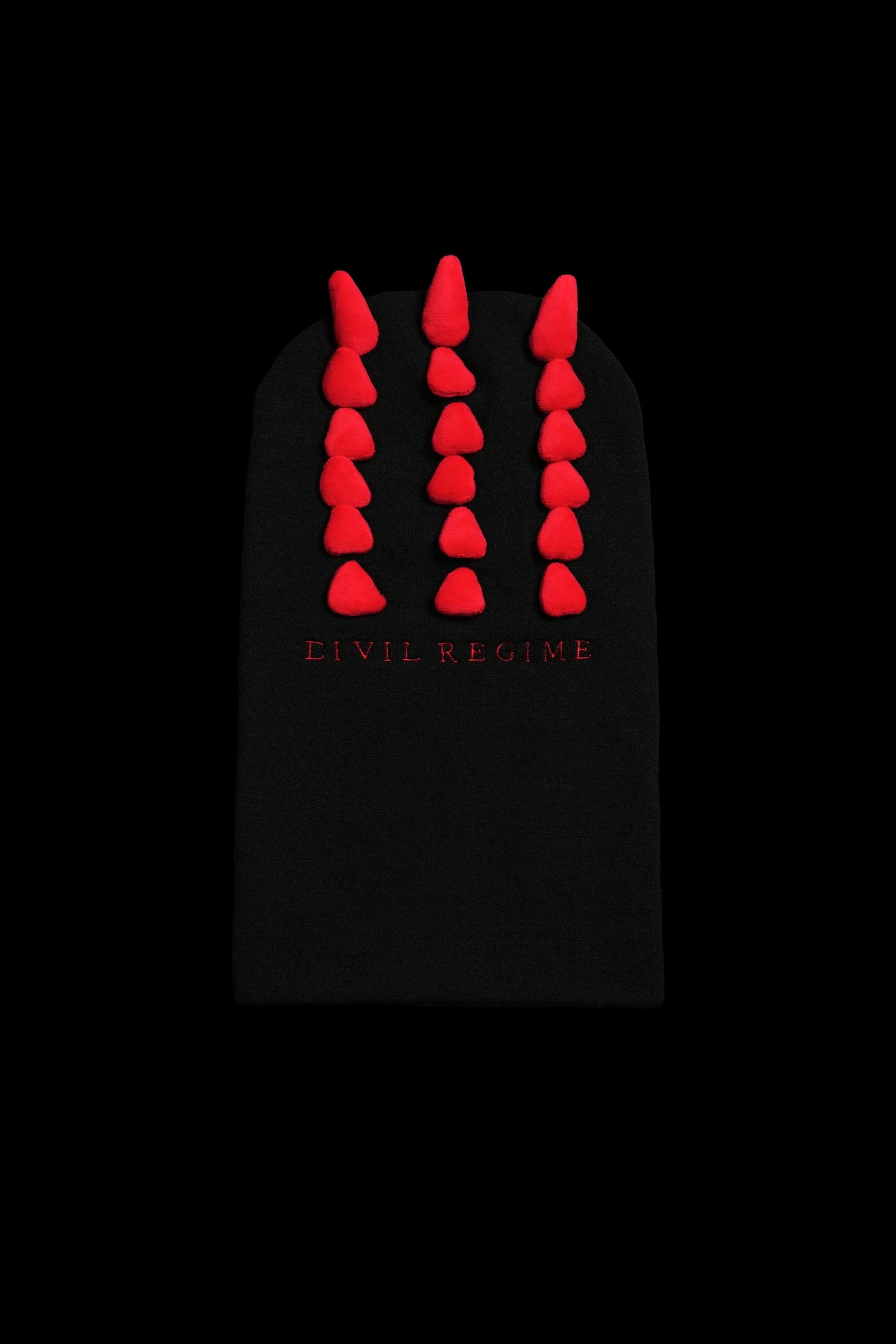 Munchie Monster Balaclava in Black