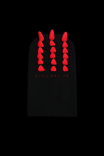 Munchie Monster Balaclava in Black