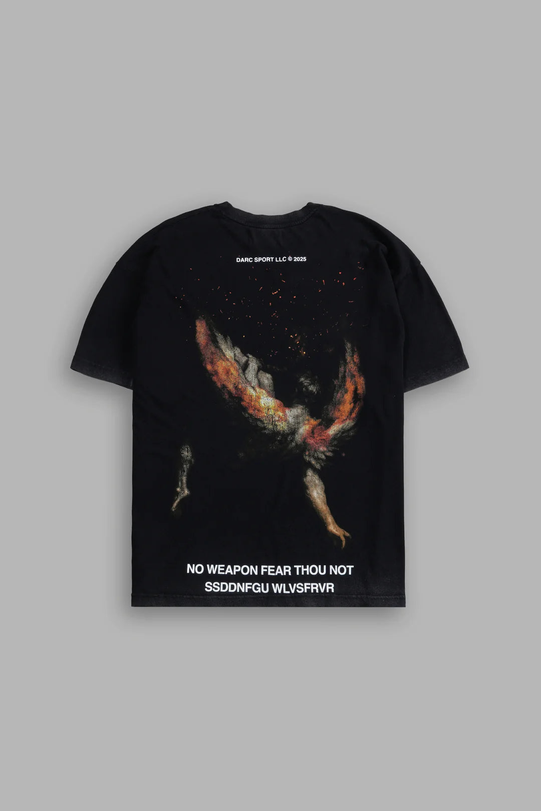 CASTED OUT "PREMIUM" OVERSIZED TEE IN BLACK