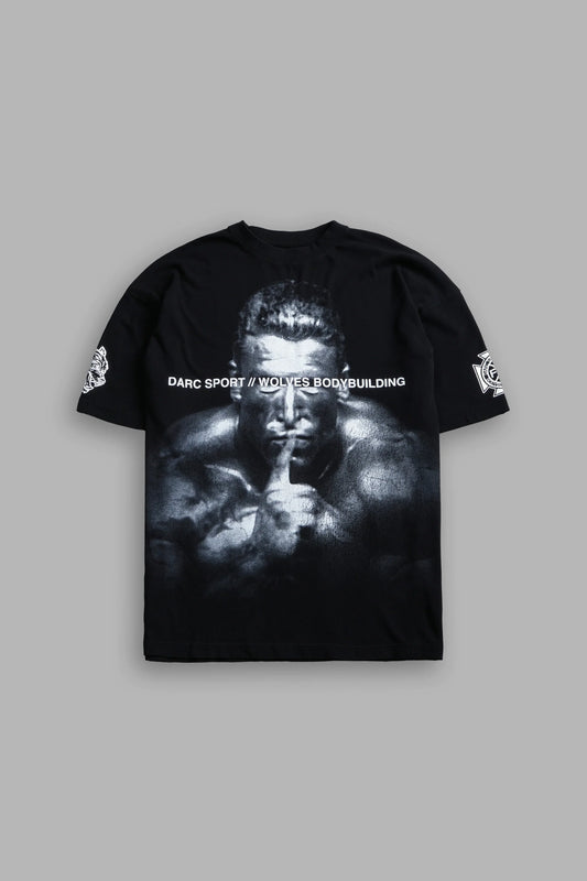 YATES FOREVER PREMIUM OVERSIZED TEE IN BLACK