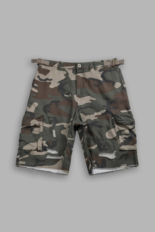 Wolves Chopper Duke Cargo Shorts in Creekwood Camo