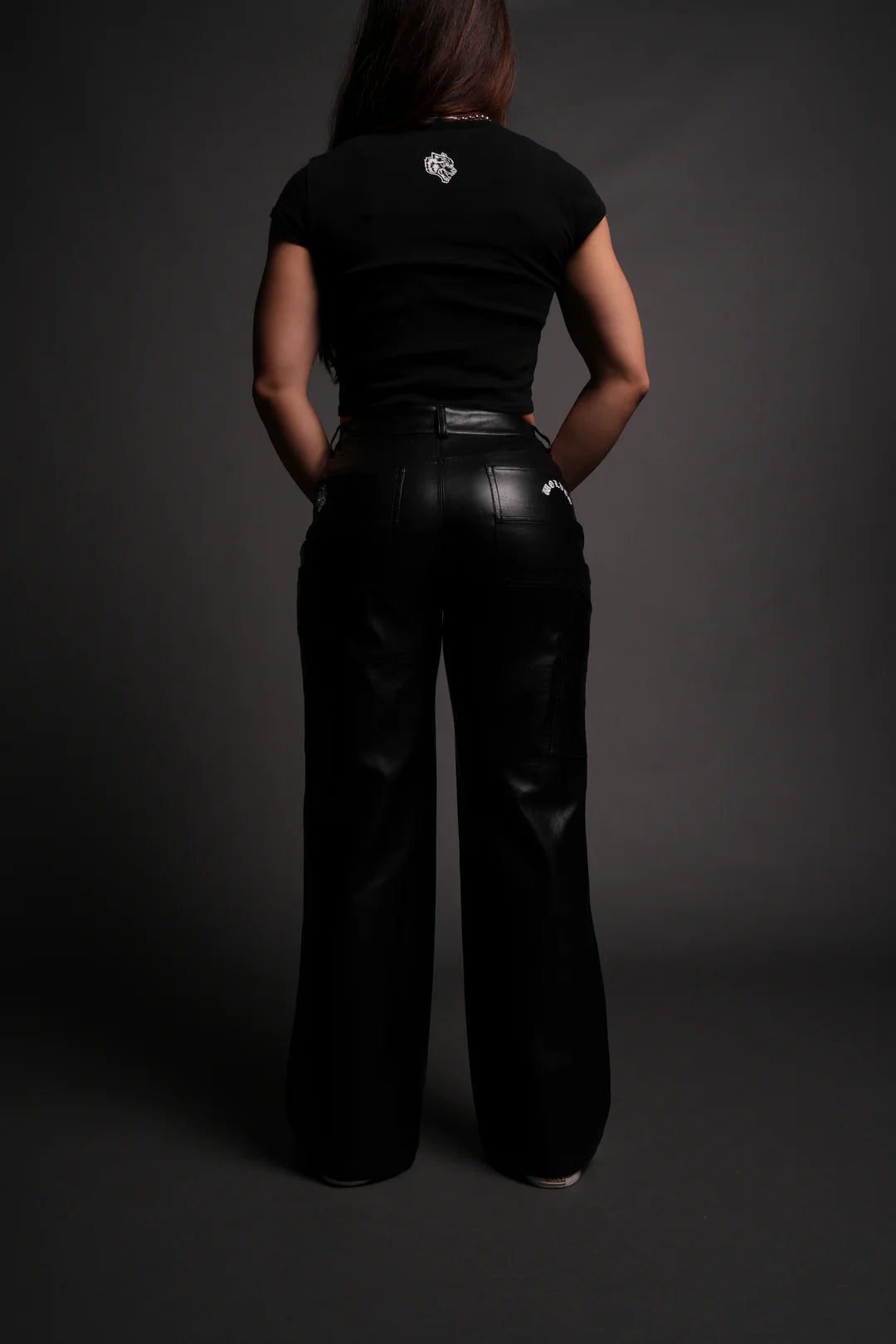 CHOPPER WOLF LEATHER LIRA SHE CARPENTER PANTS