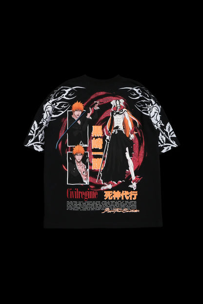 ICHIGO 199X OVERSIZED TEE IN BLACK