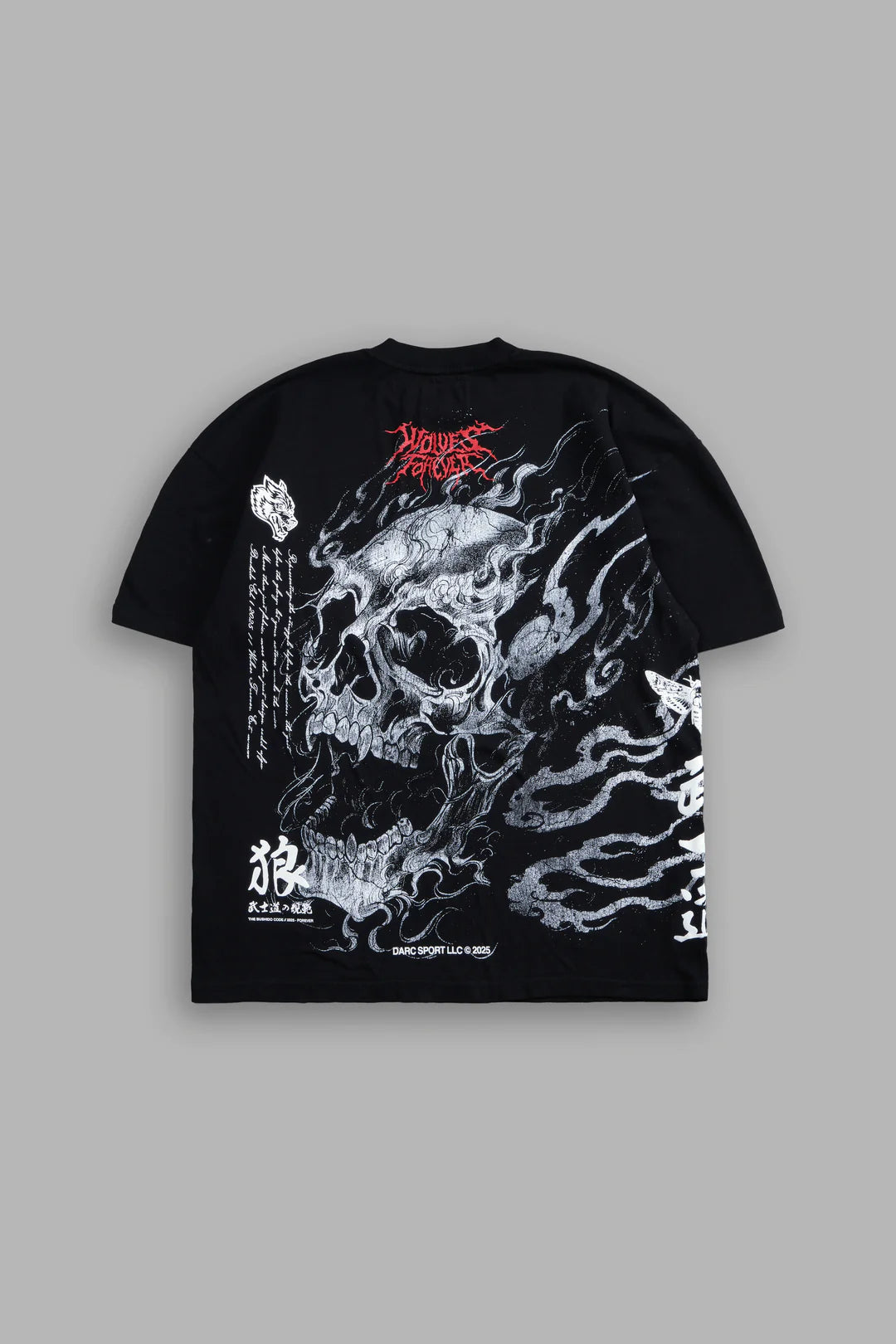 DARC SHINIGAMI "SIDE BY SIDE" SERIES PREMIUM TEE IN BLACK