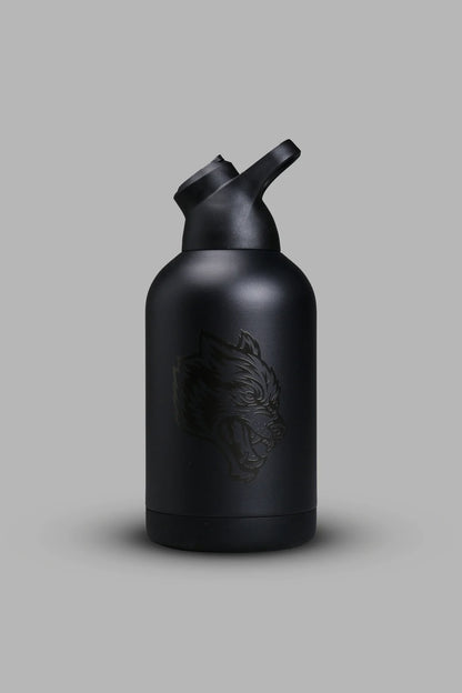WOLF HEAD WATER JUG IN BLACK