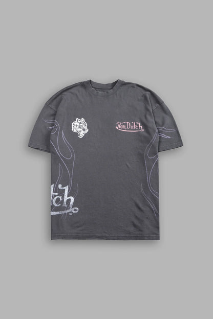 Von Dutch "Side-By-Side" Tee Box Set in Black