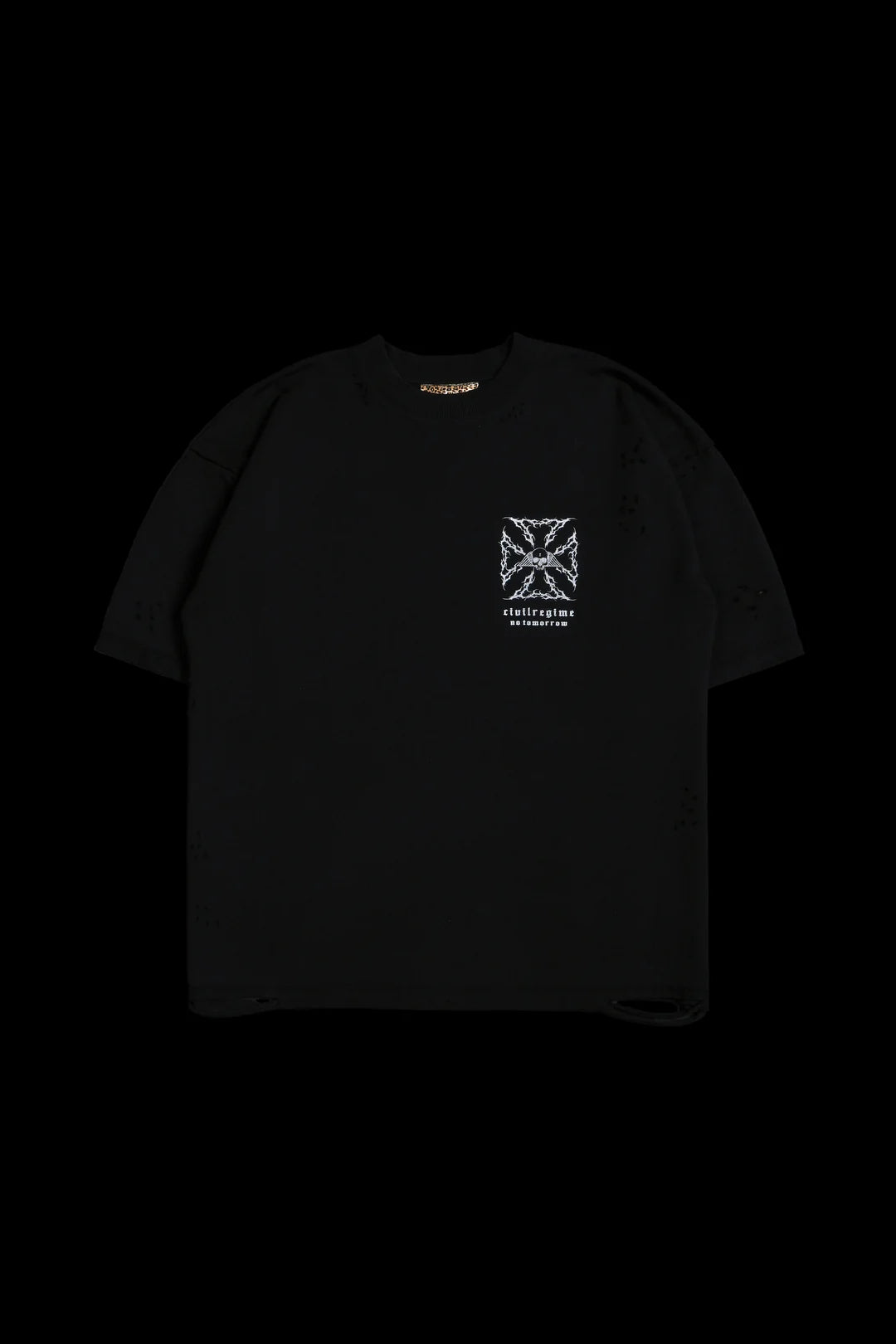 IRON SKULL FMR TEE IN BLACK