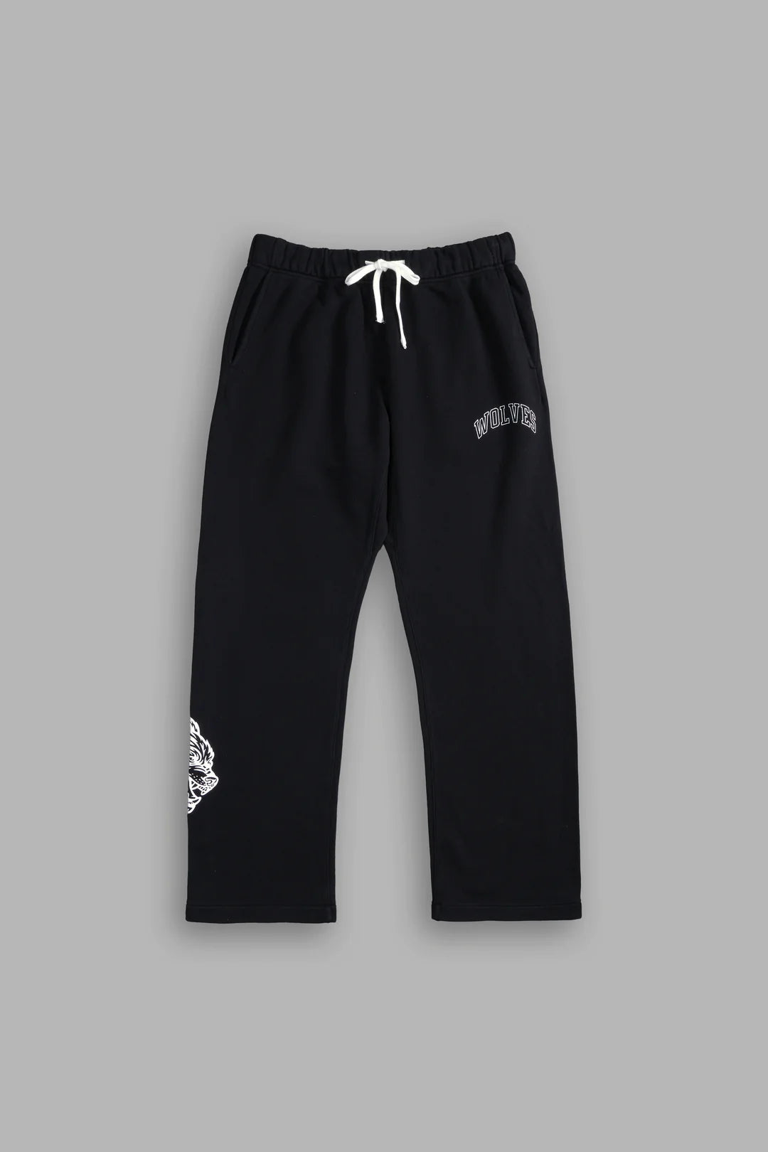 BIG WOLF LOYALTY BIGELOW SWEAT PANTS IN BLACK