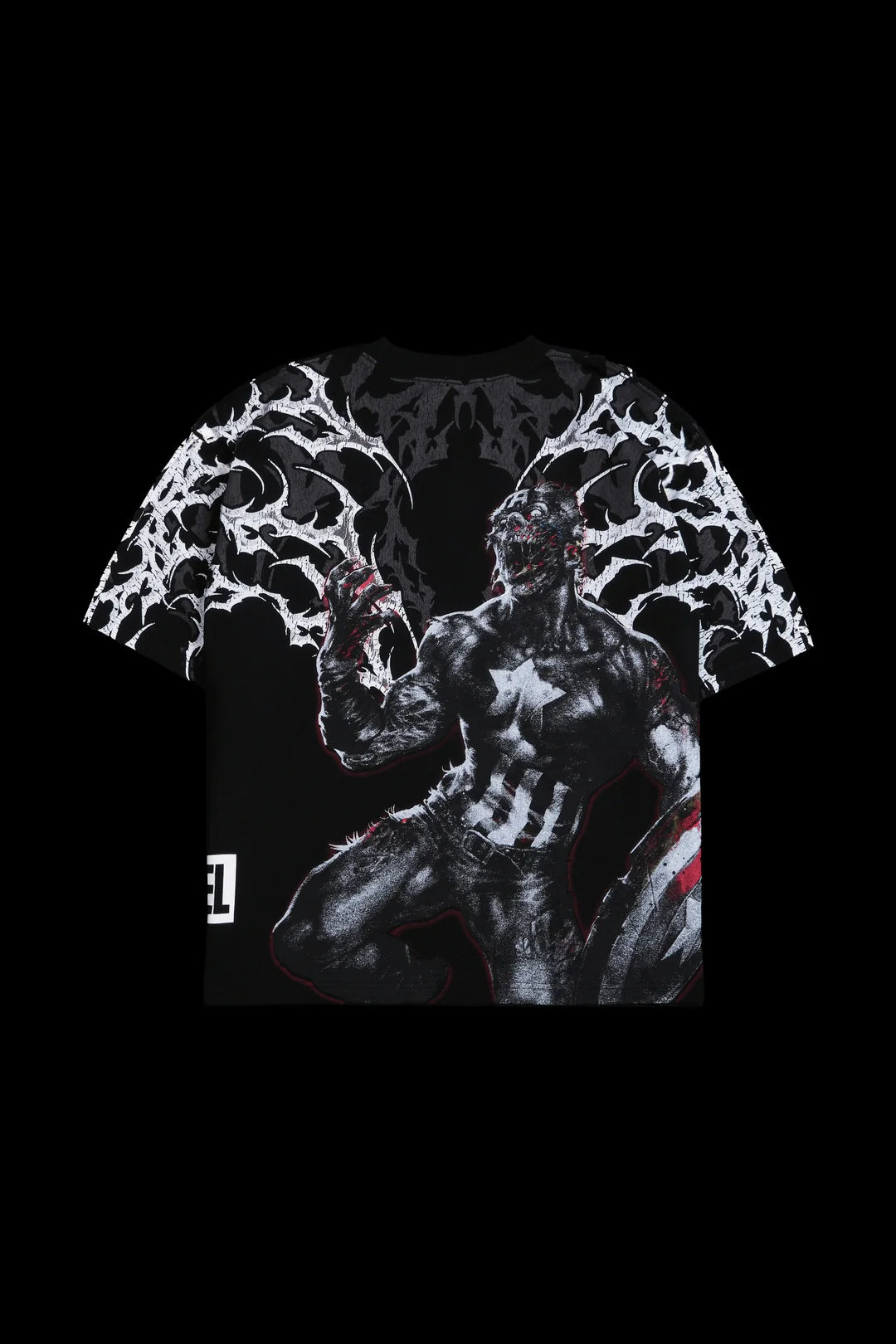 ZOOMBIES ASSEMBLE SIDE BY SIDE 199X TEE BOX SET IN BLACK