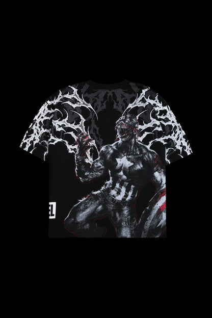 ZOOMBIES ASSEMBLE SIDE BY SIDE 199X TEE BOX SET IN BLACK