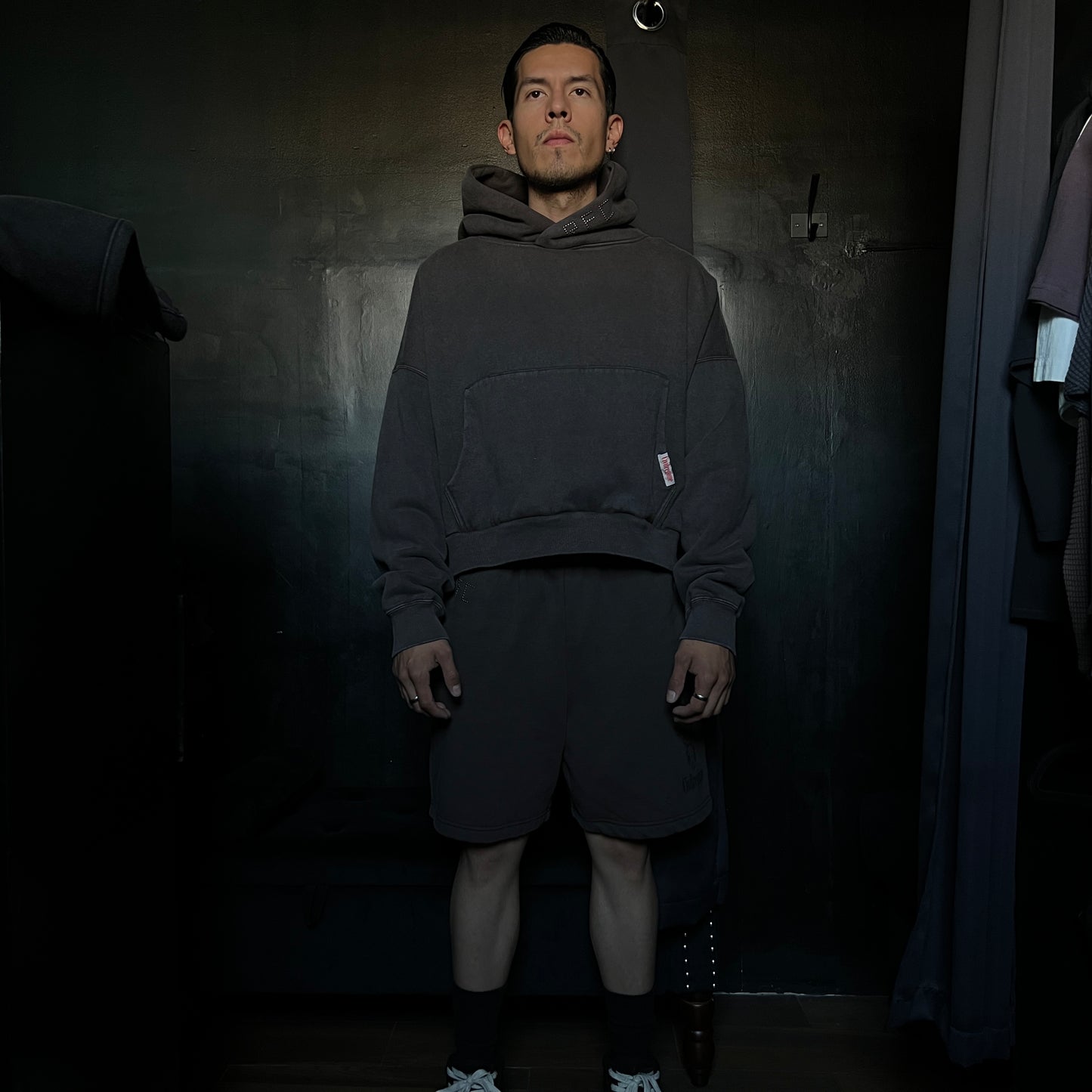 CONCRETE SIN BAGGY SHORTS IN SUN WASH BROWN