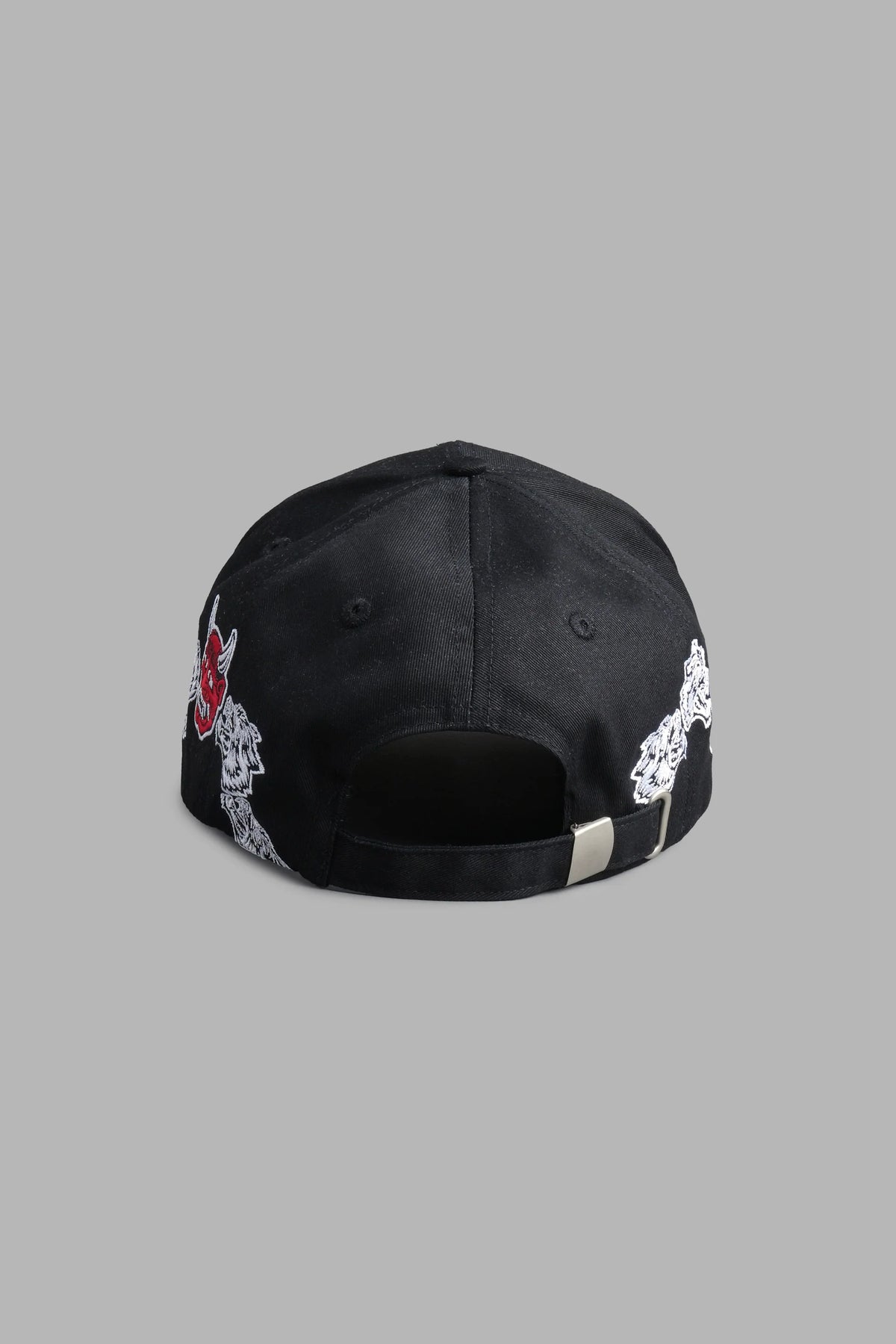 Surrounded Oni 5 Panel Hat in Black