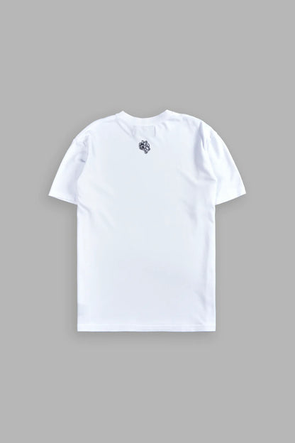 CHOPPER WOLF "PREMIUM CLASSIC" TEE IN WHITE
