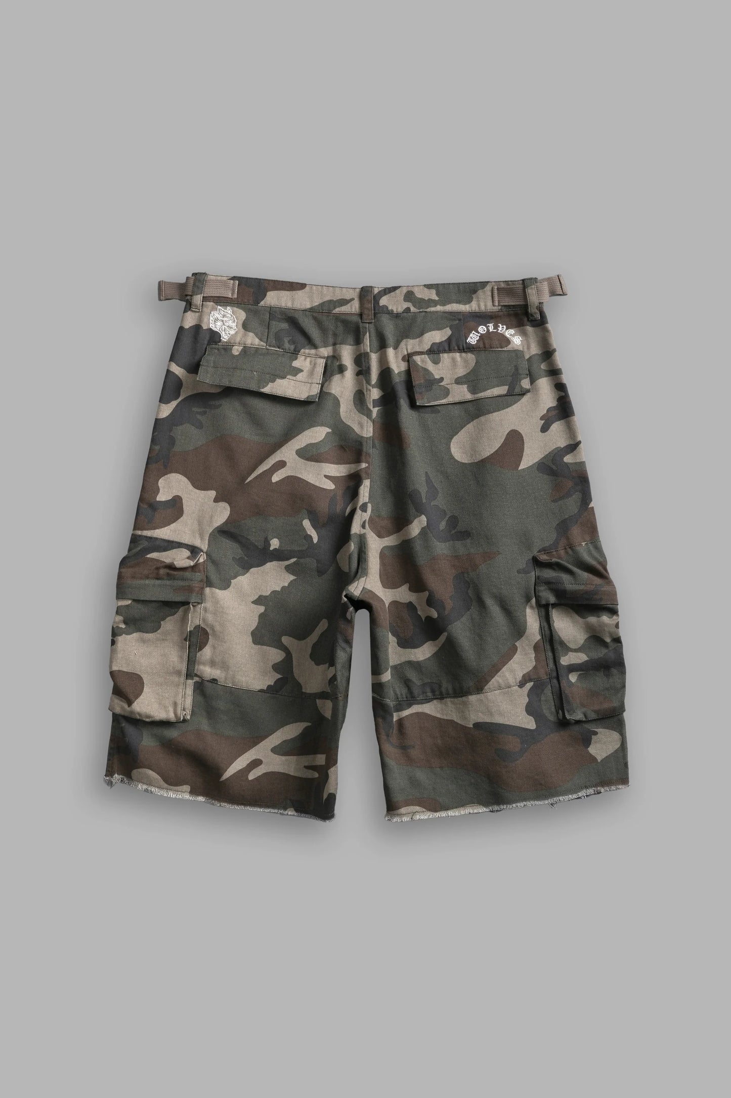 Wolves Chopper Duke Cargo Shorts in Creekwood Camo