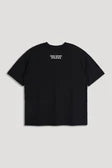 FOREVER MARK DRY WOLF RAGLAN SS TEE IN BLACK