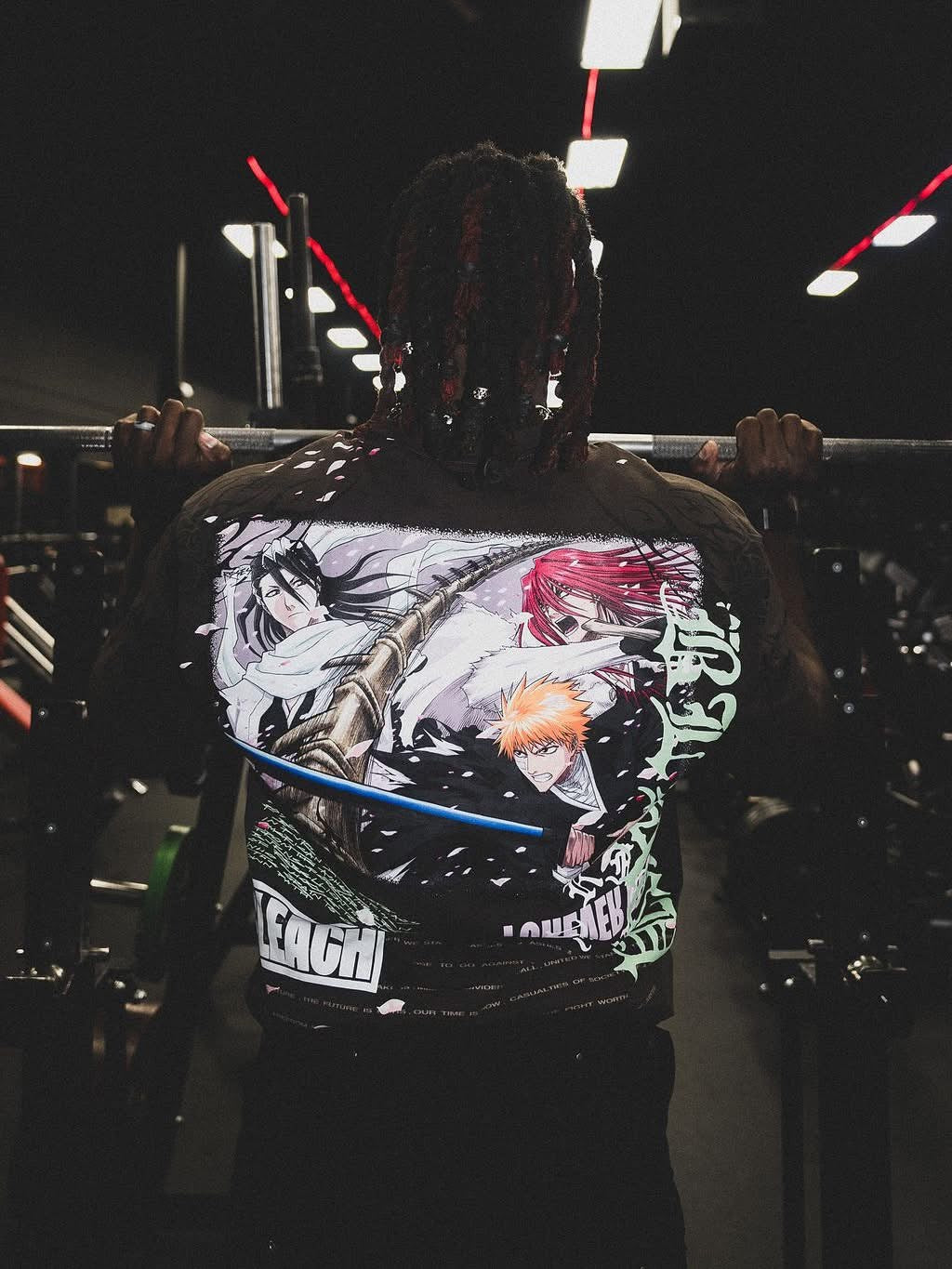 IN BLOOM AMERICAN CLASSIC OVERSIZED TEE IN BROWN