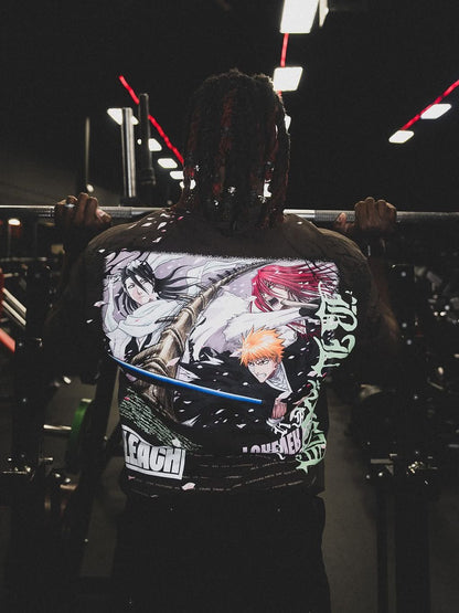 IN BLOOM AMERICAN CLASSIC OVERSIZED TEE IN BROWN