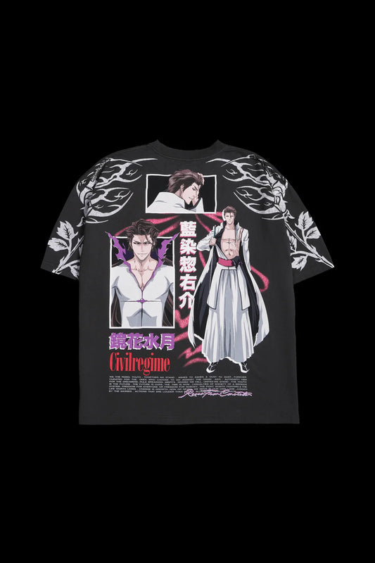 AIZEN 199X OVERSIZED TEE IN VINTAGE ASHES