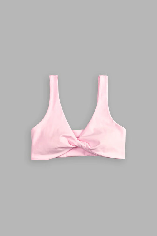 LOYALTY “TWIST” ENERGY BRA IN CHERRY BLOSSOM