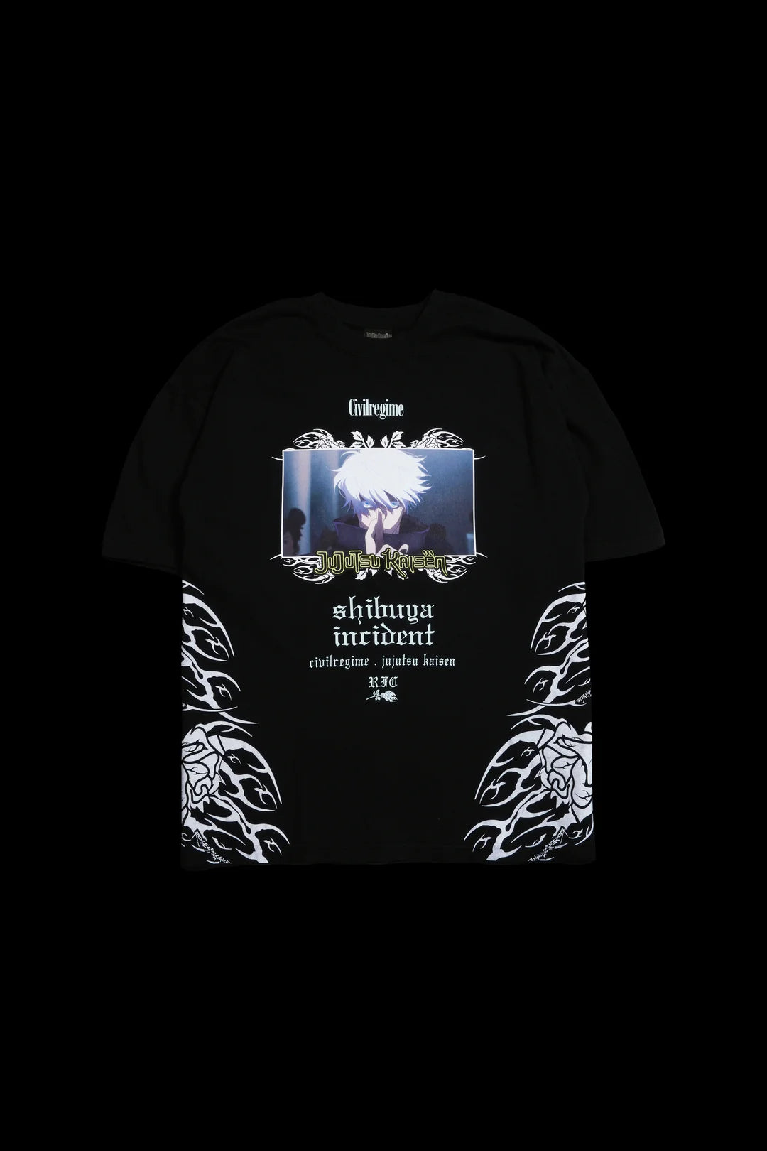 UNTOUCHABLE AMERICAN CLASSIC OVERSIZED TEE IN BLACK