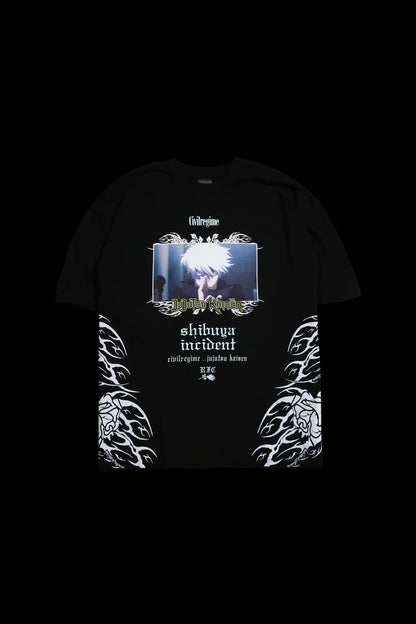 UNTOUCHABLE AMERICAN CLASSIC OVERSIZED TEE IN BLACK