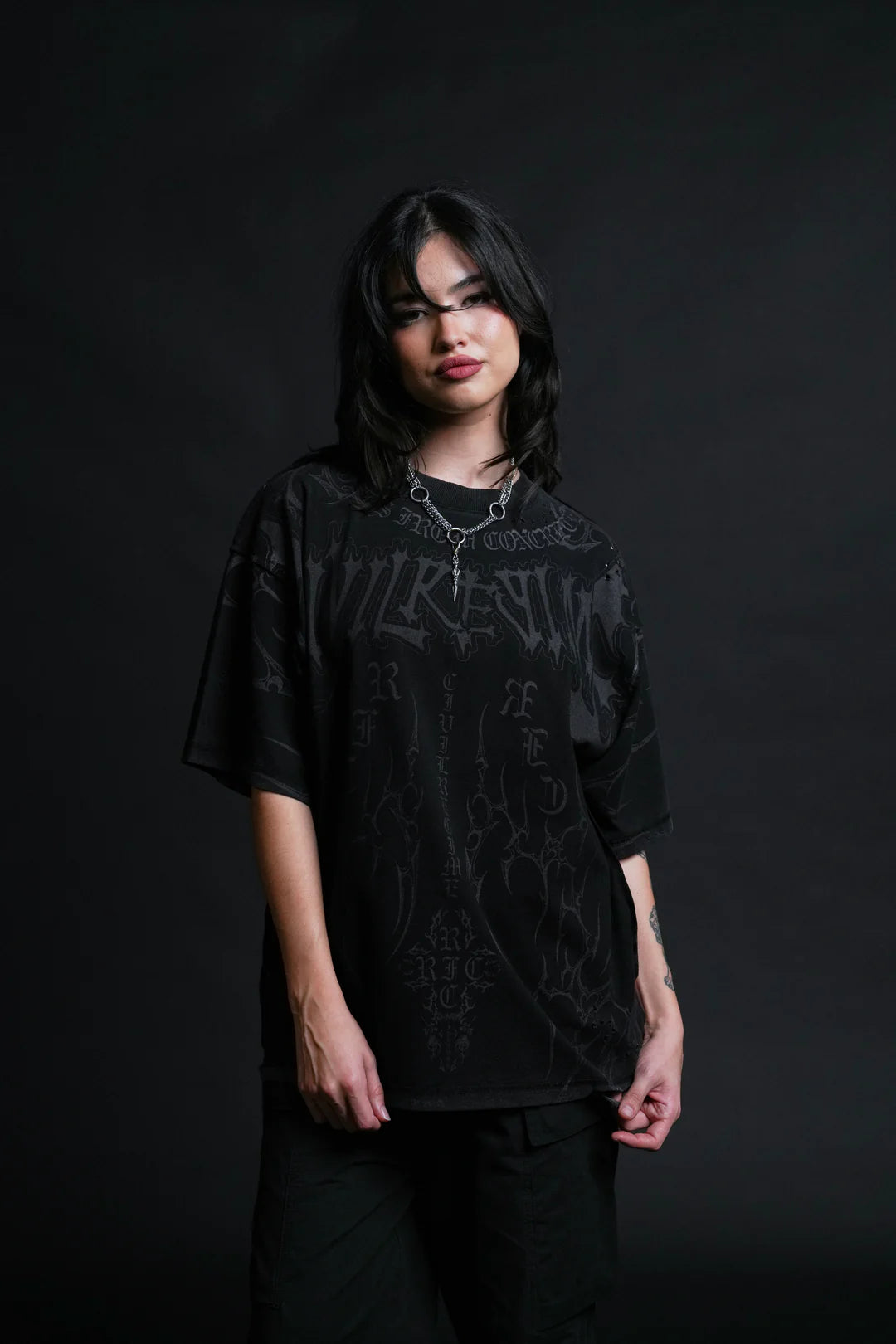 TO THE MAX FMR TEE IN VINTAGE BLACK