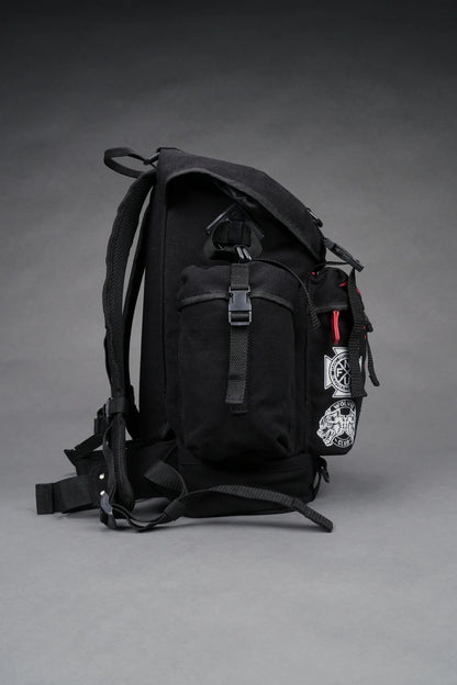 THE POWER TRAVELER BACKPACK IN BLACK