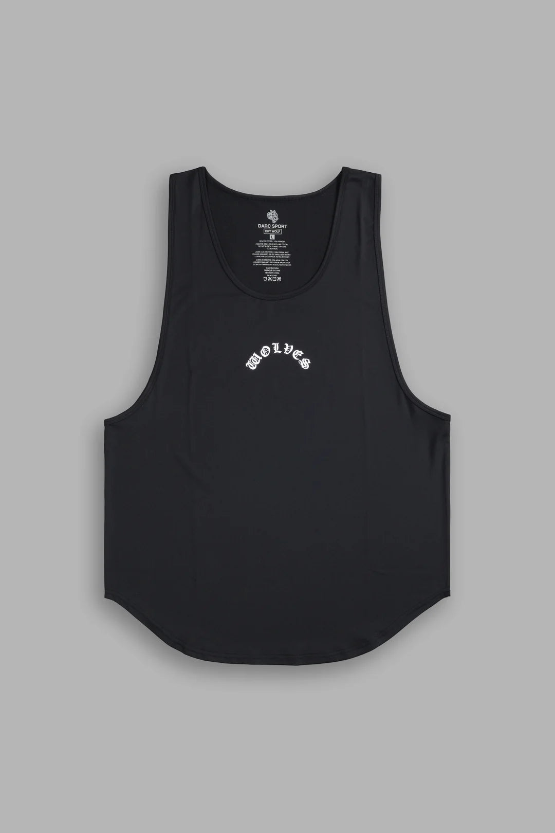 CHOPPER “DRY WOLF” (DROP) TANK IN BLACK