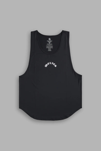 CHOPPER “DRY WOLF” (DROP) TANK IN BLACK