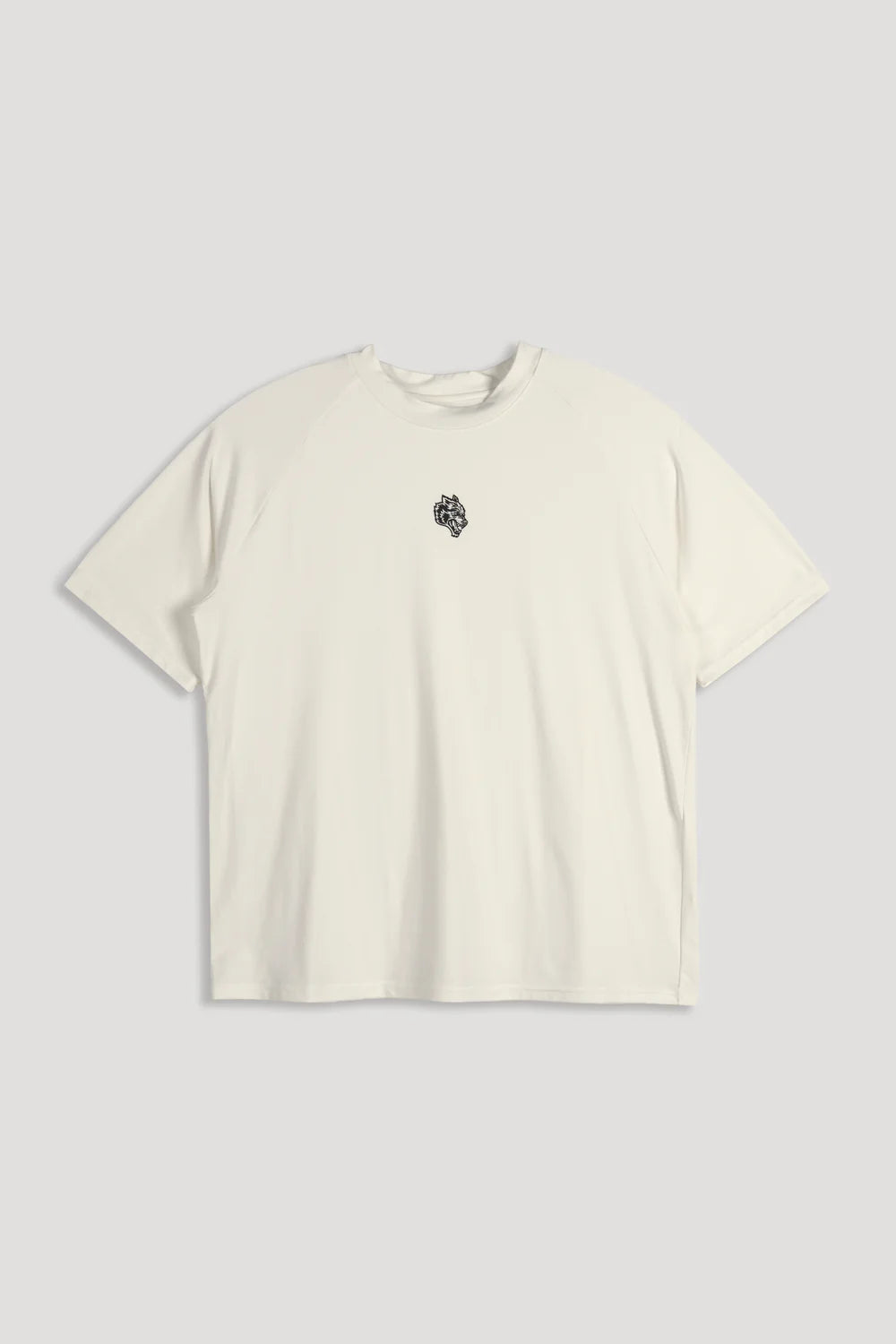 FOREVER MARK DRY WOLF RAGLAN SS TEE IN CREAM