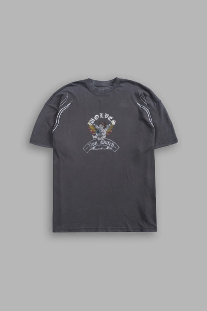 Von Dutch "Side-By-Side" Tee Box Set in Black