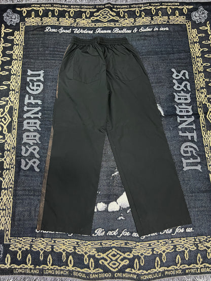 DUAL BROLIC UNISEX TRACK PANTS IN BLACK DRIFTWOOD FOREST CAMO