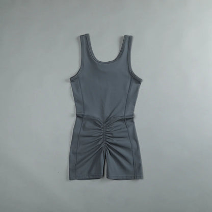 IYKYK SOFIA "ENERGY" BODYSUIT IN WOLF GRAY