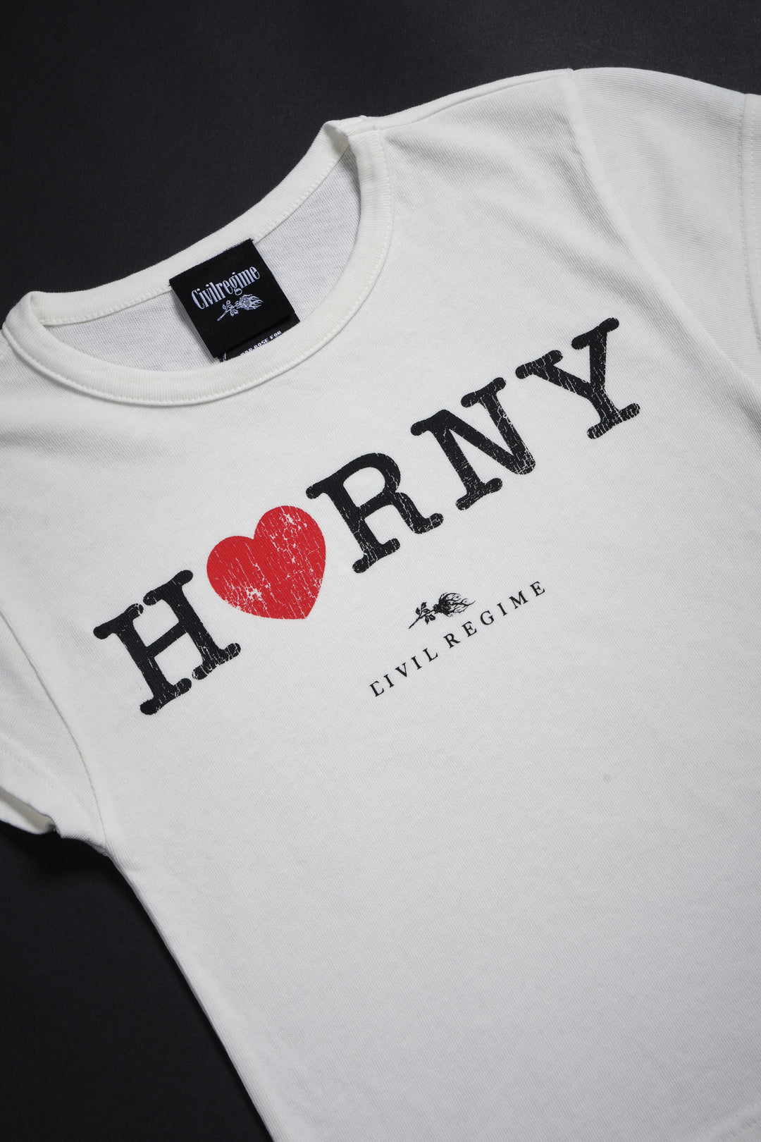 HORNY BABY TEE IN BUTTER