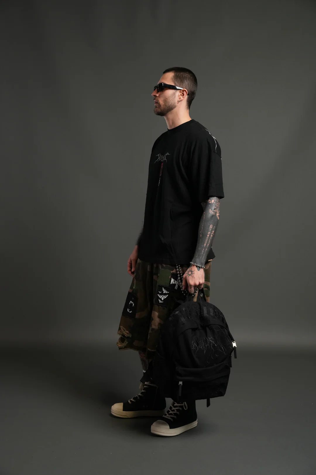 DARC WEB EVERYDAY BACKPACK IN BLACK