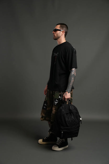 DARC WEB EVERYDAY BACKPACK IN BLACK